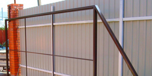 Комплект делюкс для откатных ворот с шиной 5 м + каркас